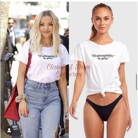 Vitamin A Tops - Vitamin A Swim | Sustainability is Sexy T Shirt